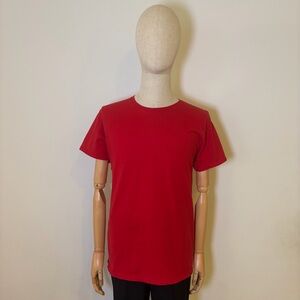 Men's Fruit of the Loom Red Short Sleeve T-Shirt Size M